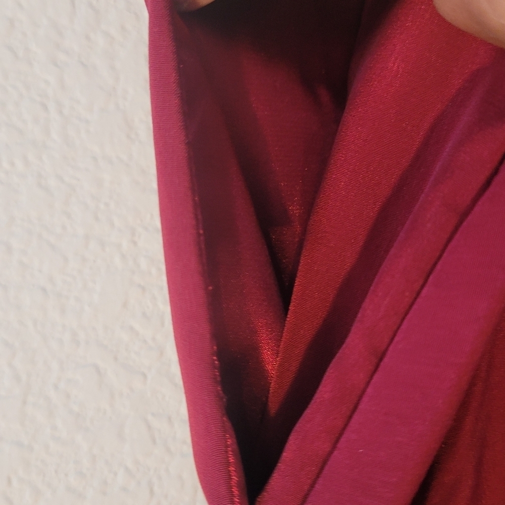Modcloth Red A-Line Skirt - Picture 3 of 7